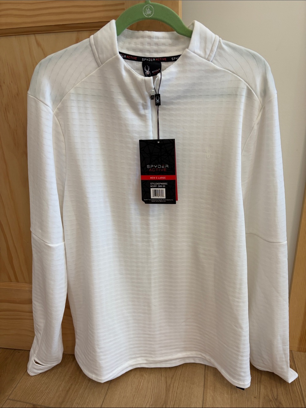 NWT Spyder Quarter Zip